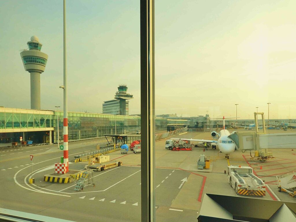 Airport airplane plane terminal